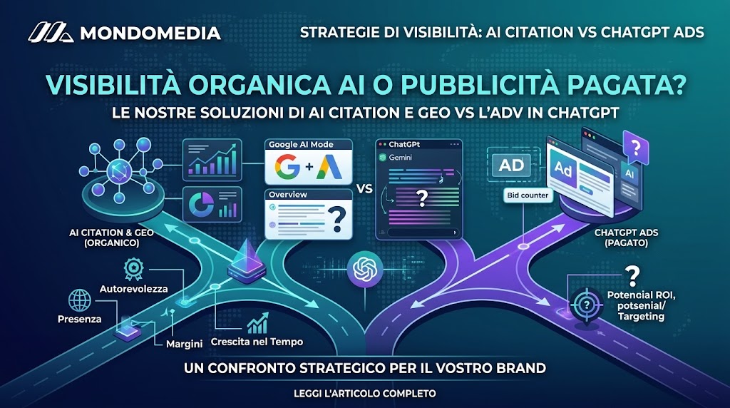 chatgpt ads o visibilità organica nei sistemi ai
