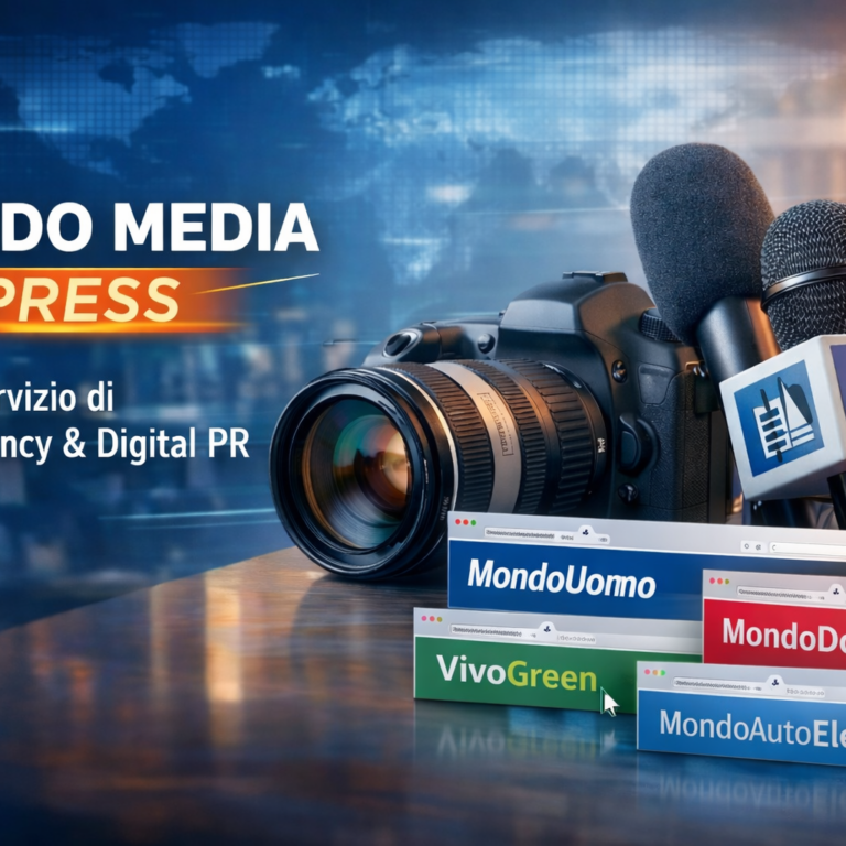 Nasce Mondo Media Press, il nuovo servizio di Press Agency e Digital PR del Gruppo Mondo Media