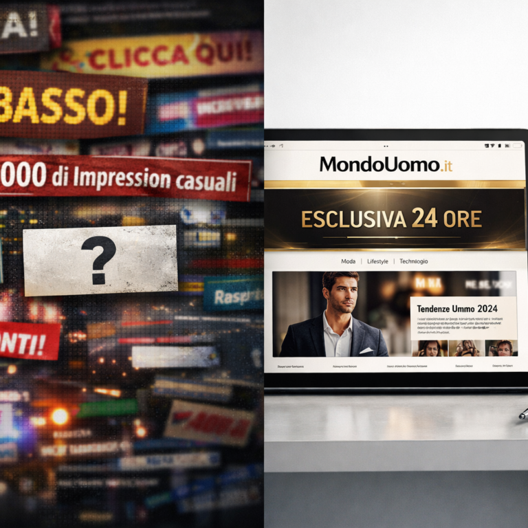 La grande illusione del CPM "a chilo": perché la display advertising generalista sta sprecando il budget delle PMI (e come evitarlo)