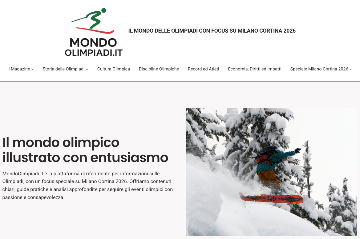 magazine online milano cortina 2026