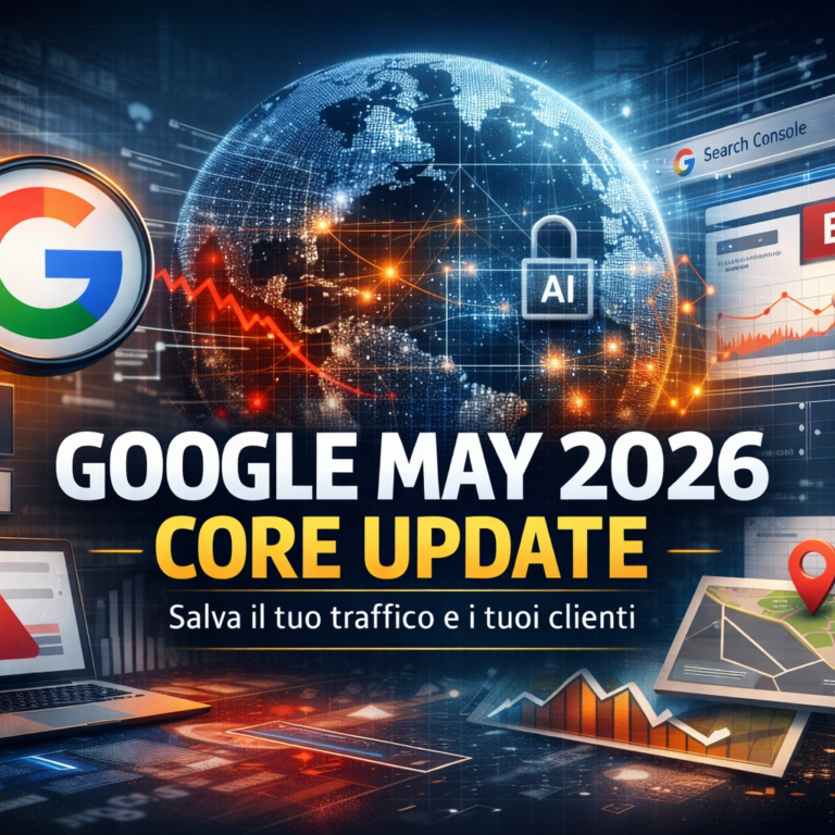 Google May 2026 Core Update: il motore di ricerca trema. Ecco come salvare il tuo traffico (e i tuoi clienti)