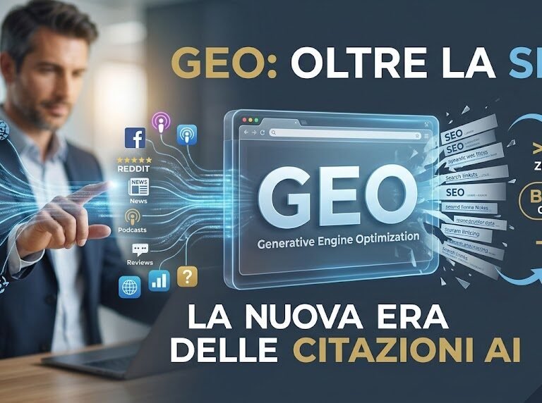Il Crollo della SEO Tradizionale: Benvenuti nell'Era della Generative Engine Optimization (GEO)